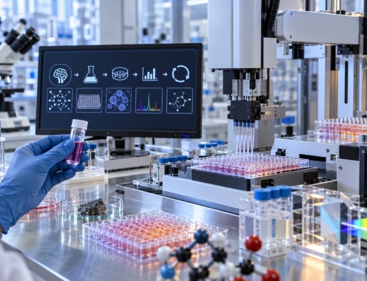 Un laboratoire autonome utilise l’intelligence artificielle pour accélérer la recherche scientifique